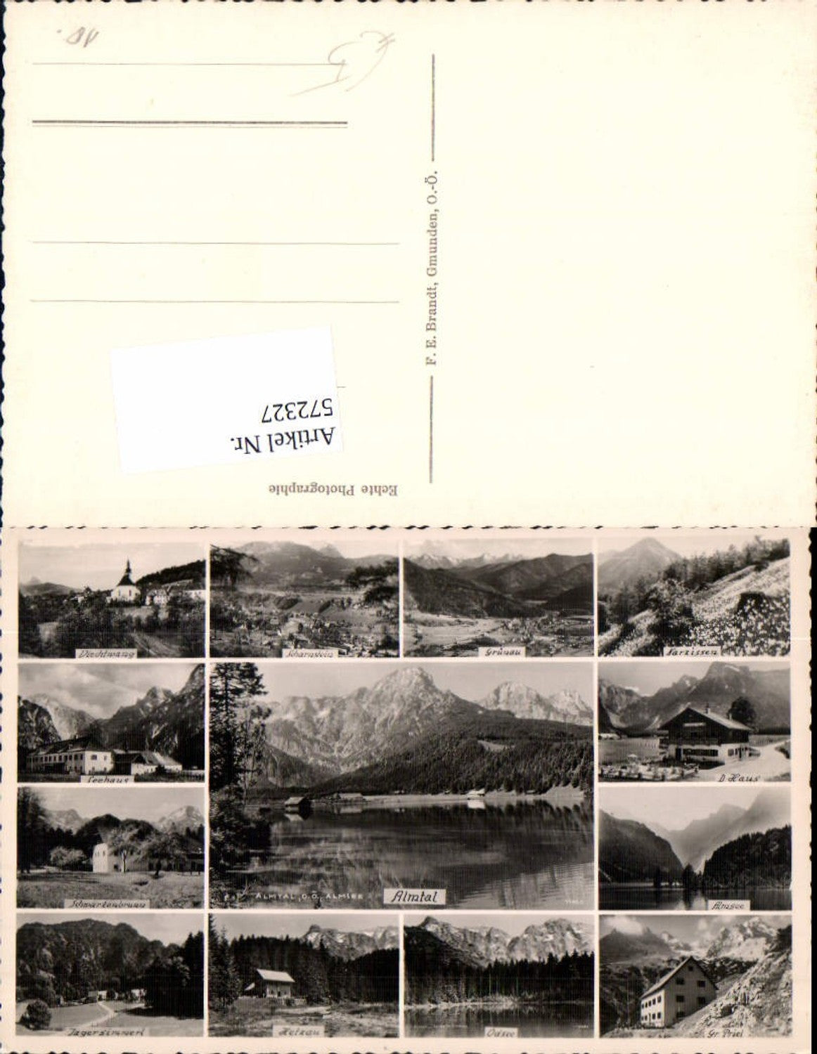 572327,Almtal Grünau Hetzau Almsee Viechtwang Scharnstein pub Brandt