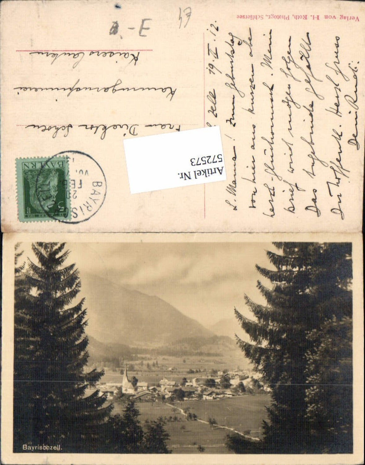 572573,Bayrischzell Ansicht