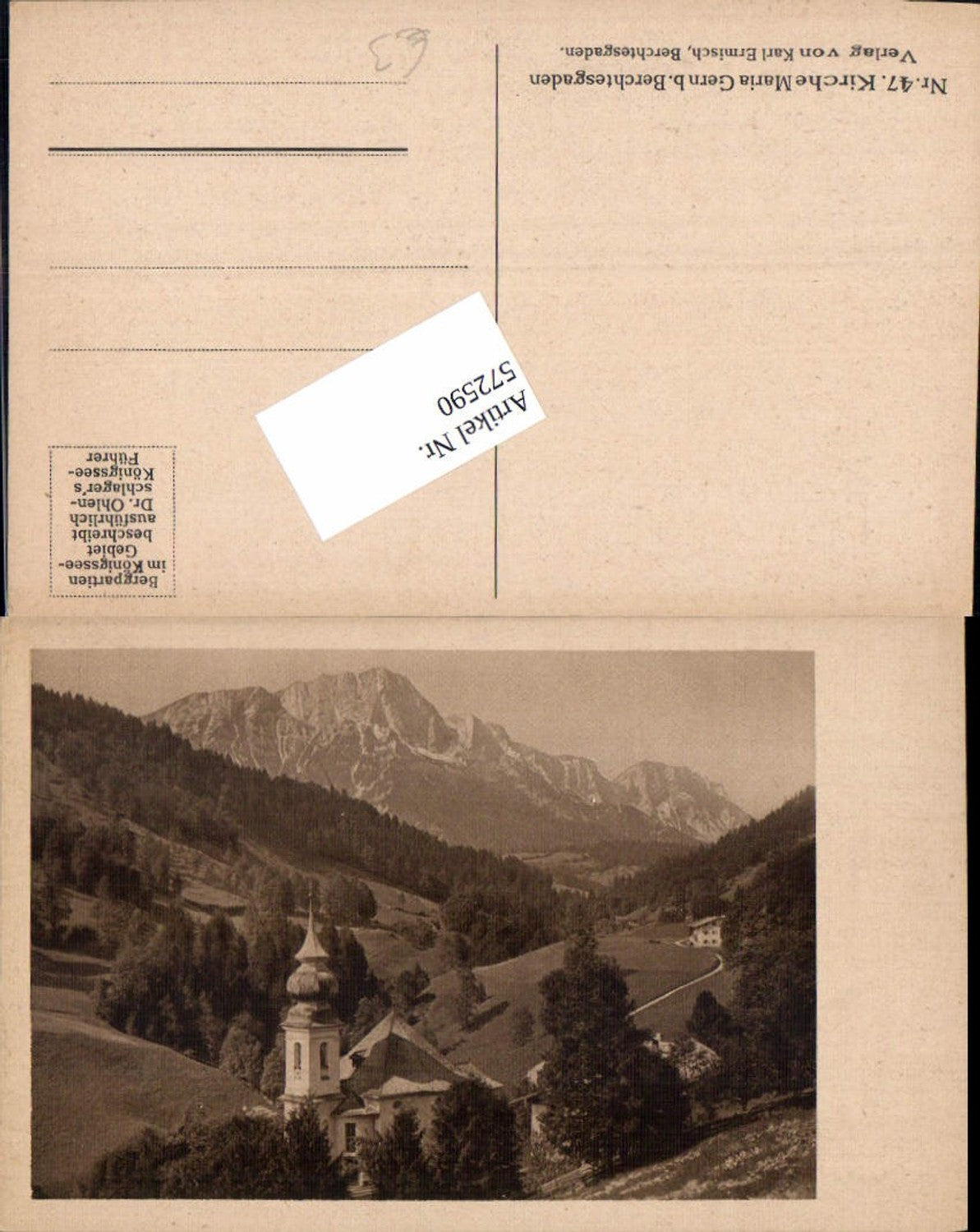 572590, Berchtesgaden Church Maria Gern