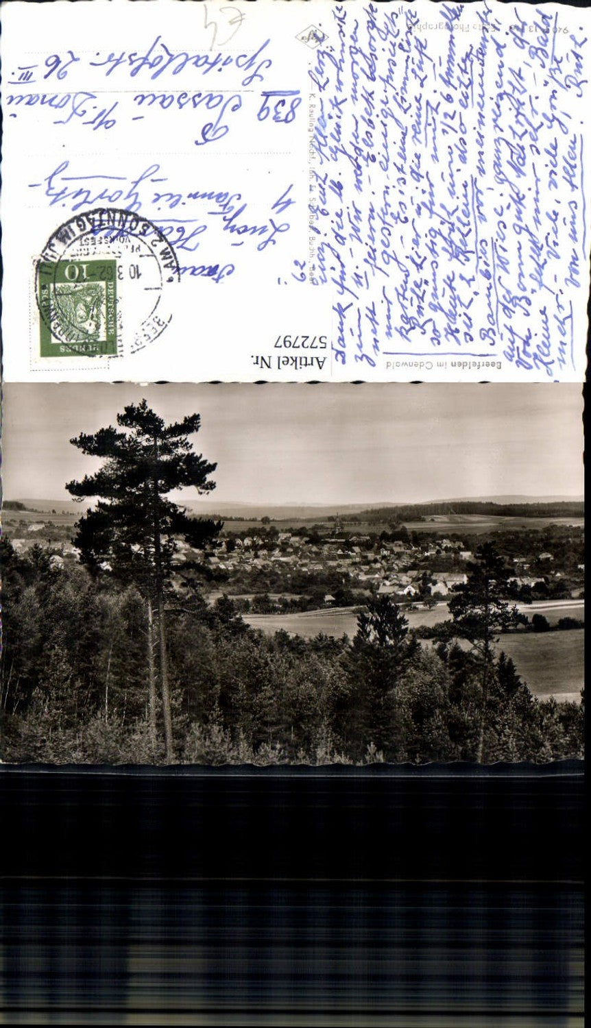 572797,Foto Ak Beerfelden Odenwald Oberzent