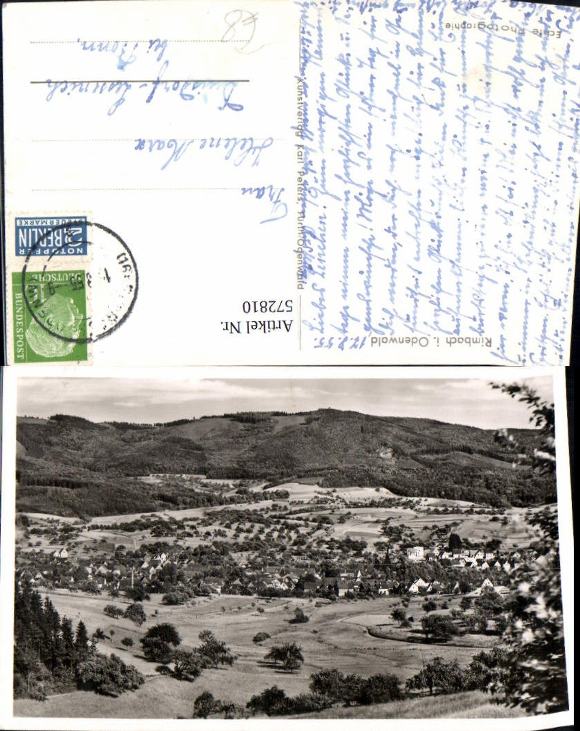 572810,Foto Ak Rimbach i. Odenwald