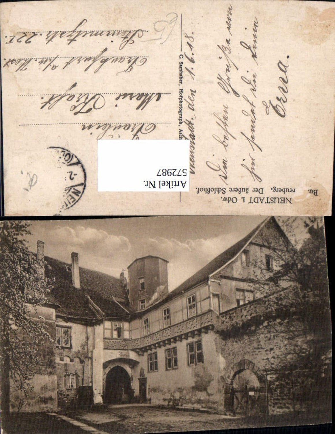 572987,Neustadt Breuberg Odenwald Schlosshof