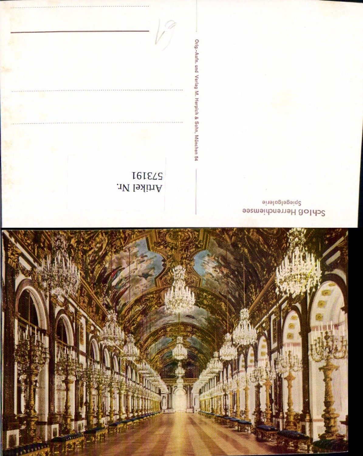 573191, Chiemsee Herrenchiemsee Palace Mirror Gallery