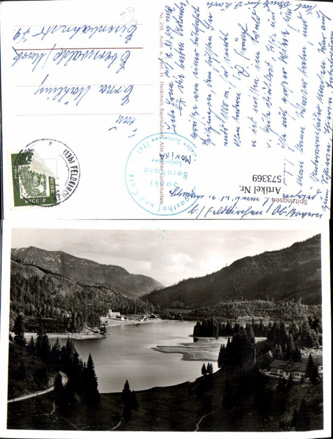 573369, Spitzingsee Schliersee view