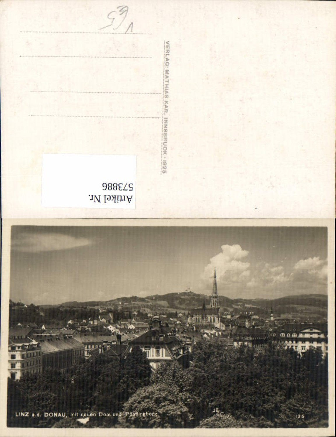 573886,Linz an der Donau Pöstlingberg Dom