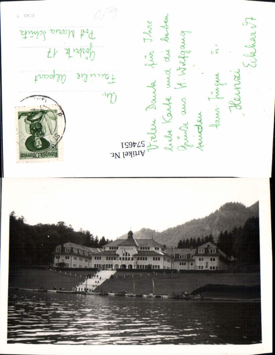 574651,Foto Ak St. Wolfgang im Salzkammergut Ferienhort