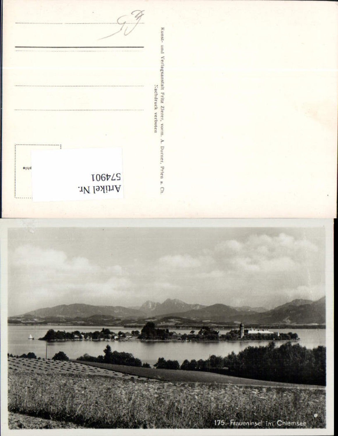 574901, Fraueninsel in Lake Chiemsee