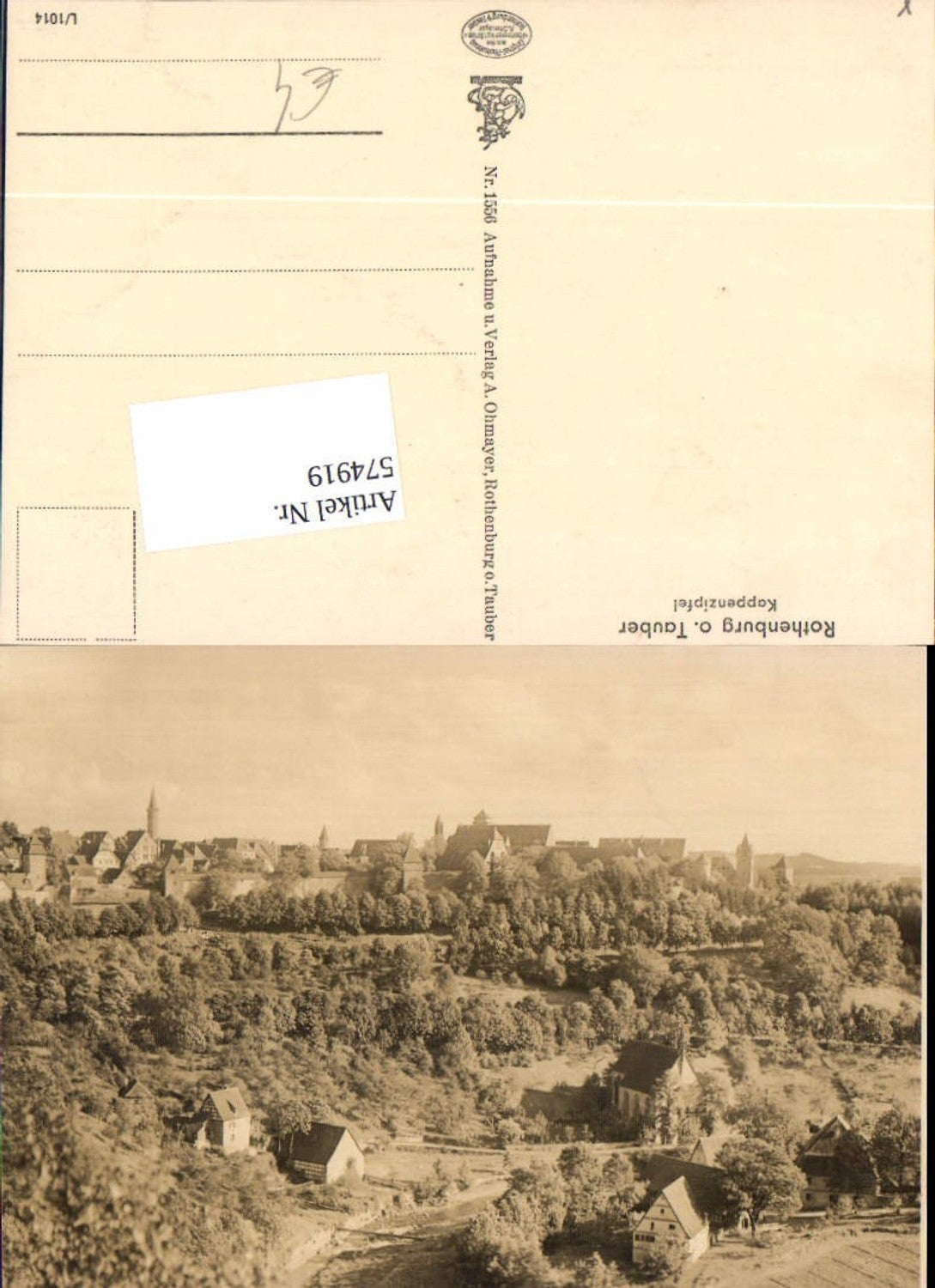 574919, Rothenburg ob der Tauber Kappenzipfel