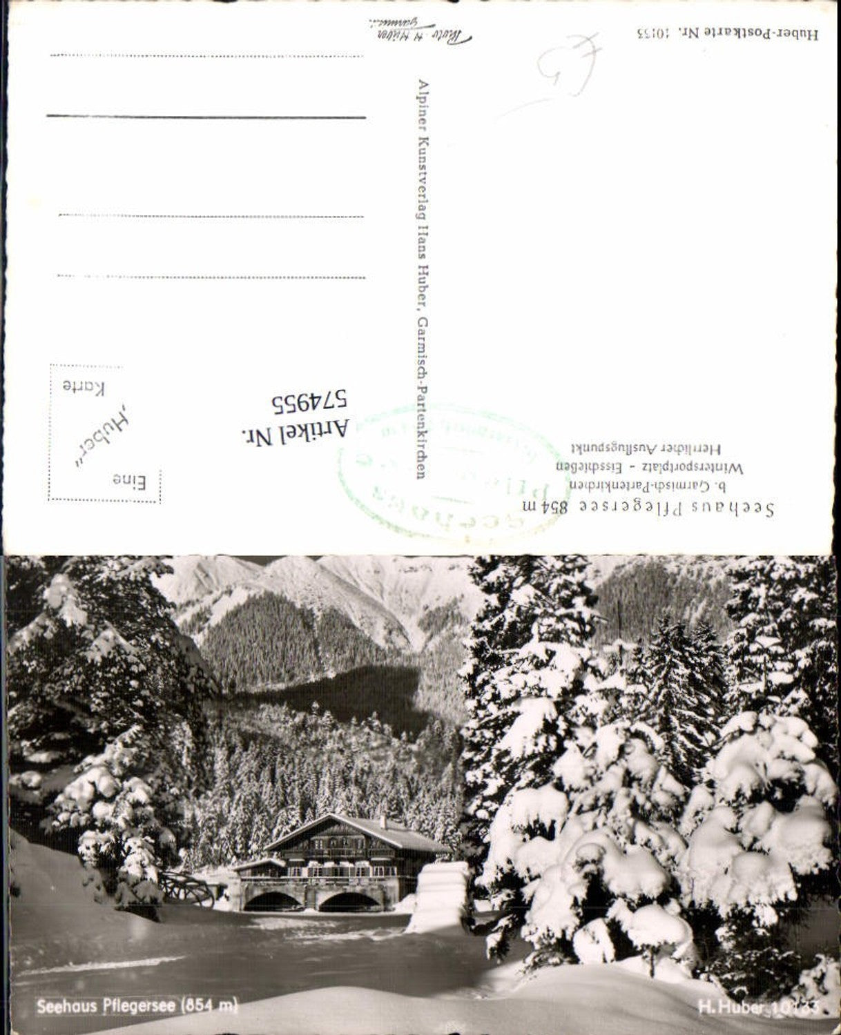 574955, Seehaus Pflegersee near Garmisch-Partenkirchen
