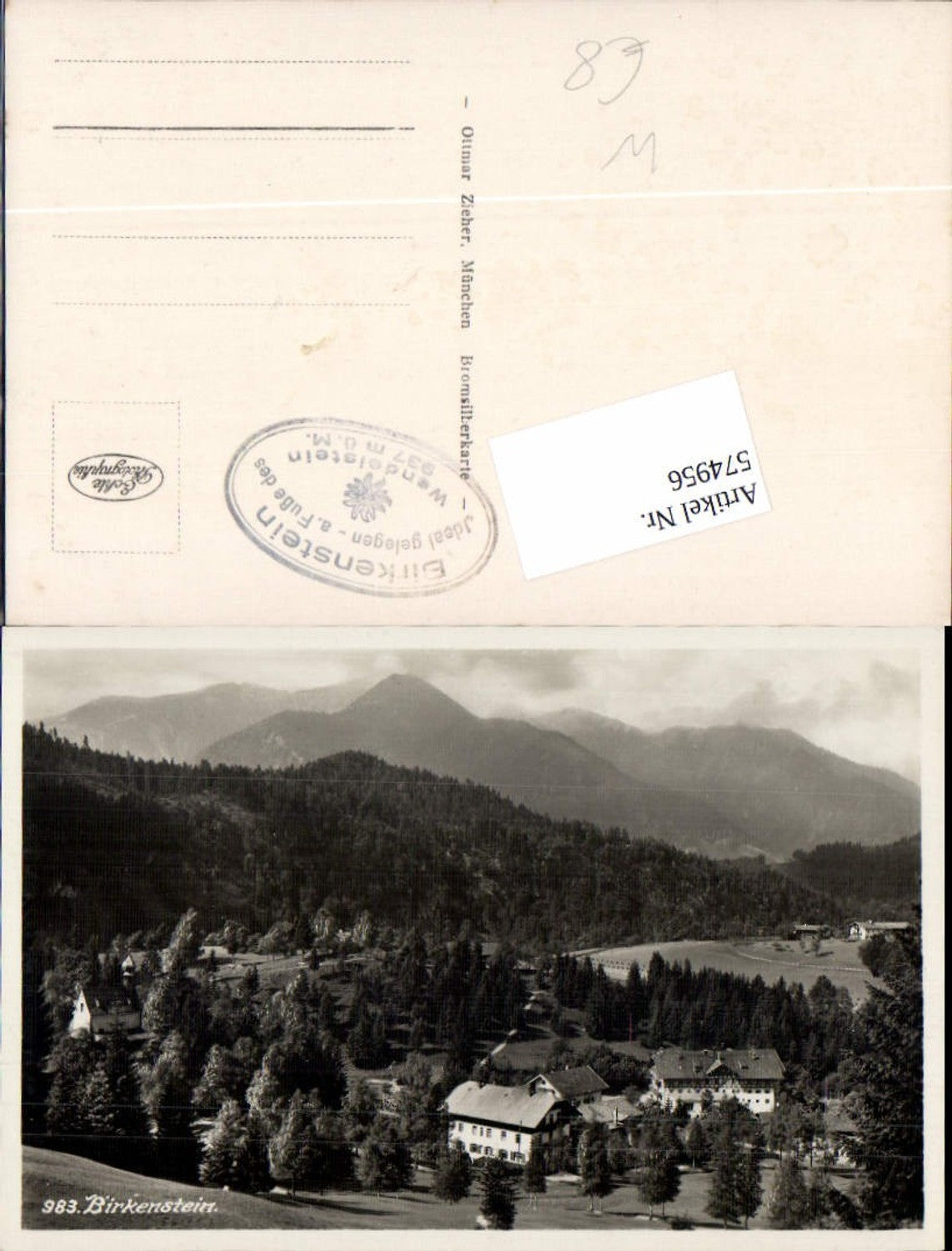 574956, Birkenstein Fischbachgau