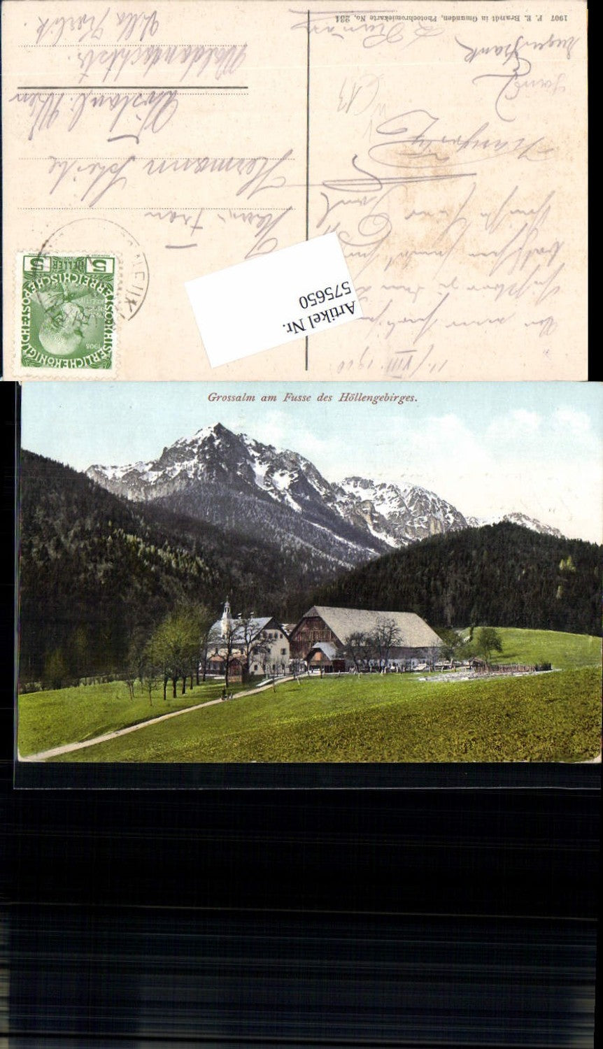 575650,Grossalm Höllengebirge Neukirchen bei Altmünster pub Brandt 234