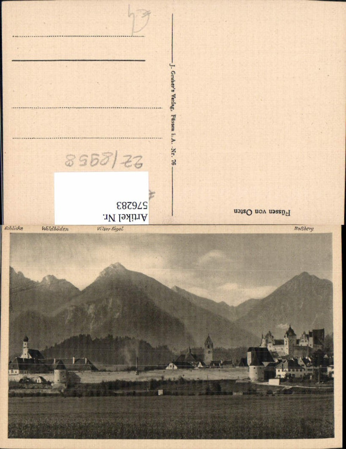 576283, Füssen v. Osten
