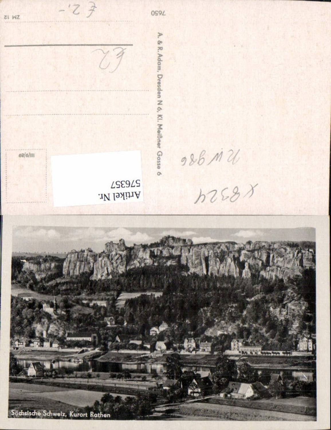 576357, Rathen, Saxon Switzerland