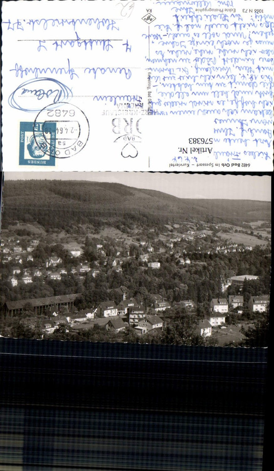 576383,Foto Ak Bad Orb i. Spessart Kurviertel