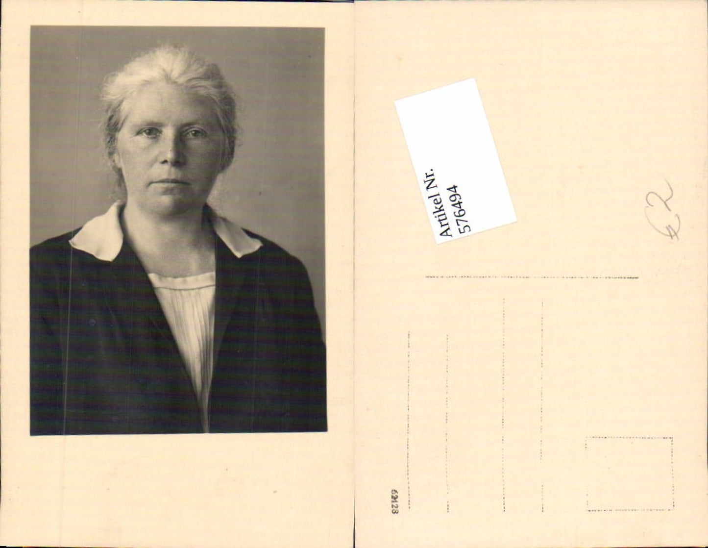 576494,Foto-AK Frau Portrait Frauen Mädchen