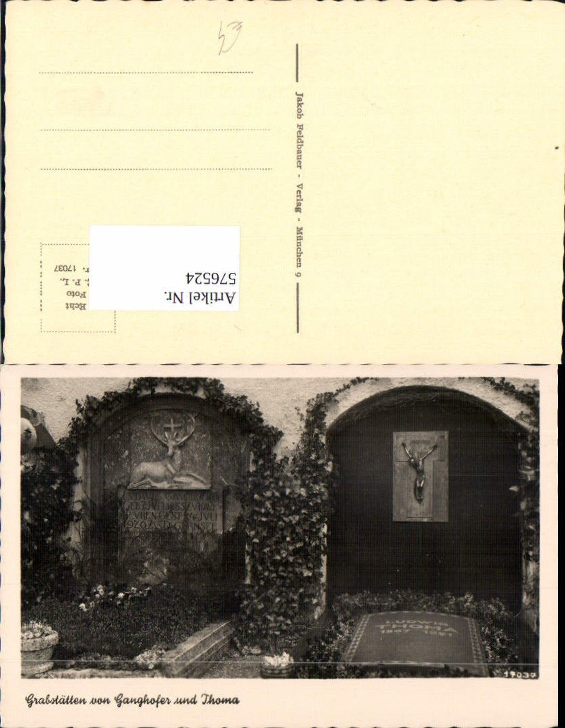 576524,Egern Graves of Ganghofer and Thoma
