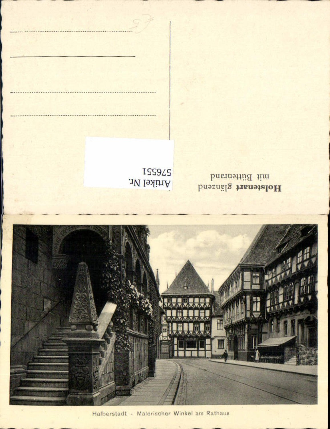 576551, Halberstadt Picturesque corner at the town hall