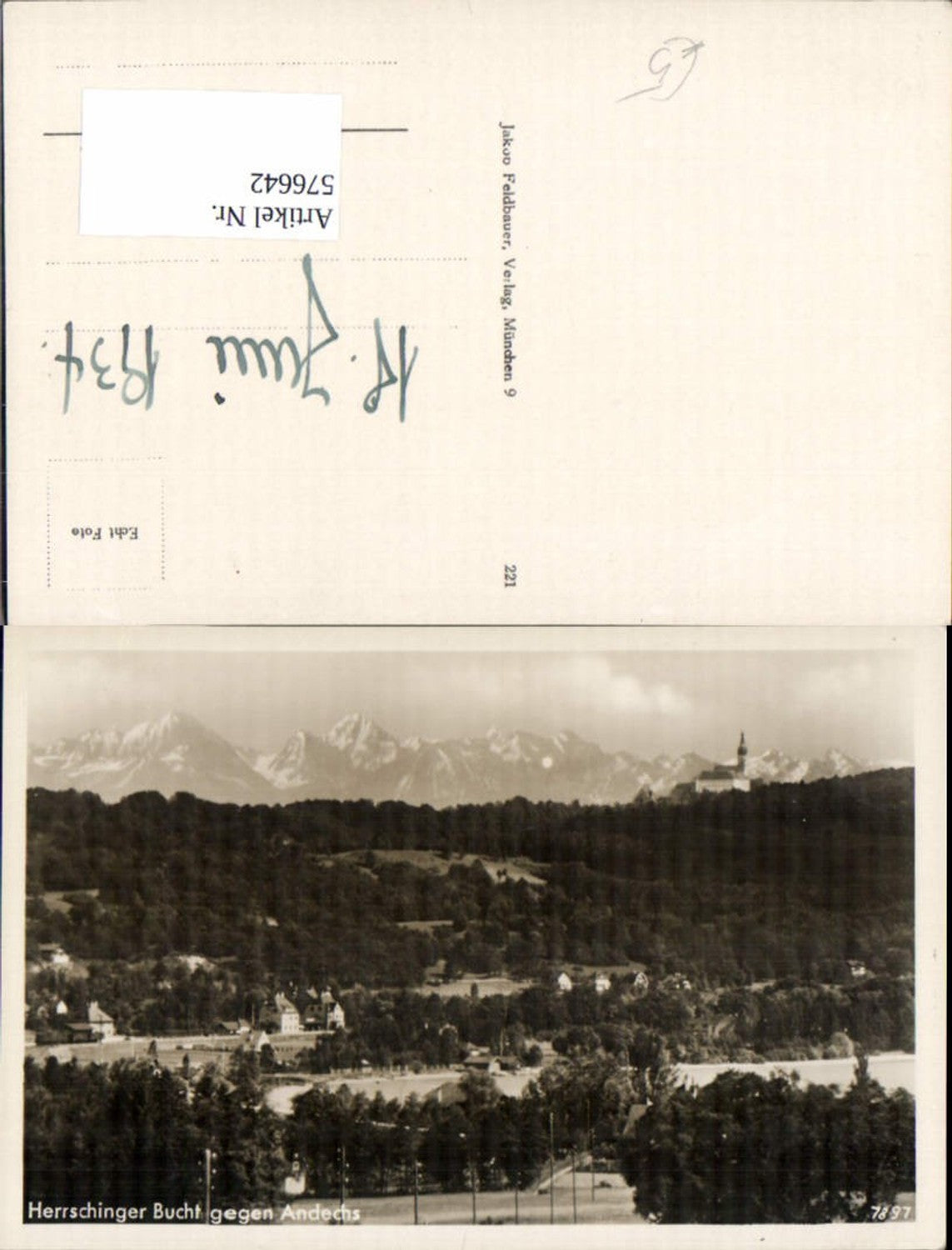 576642, Photo: Herrsching Bay towards Andechs
