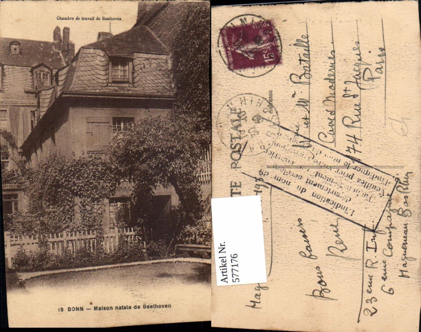 577176,Bonn Maison natale de Beethoven