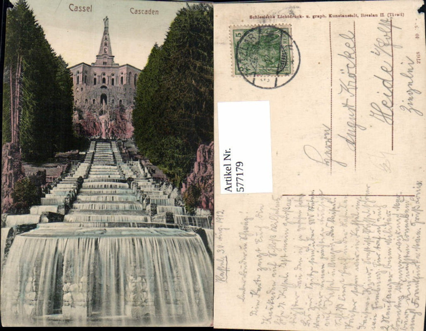 577179,Kassel Wilhelmshöhe Kaskaden Wasserspiele