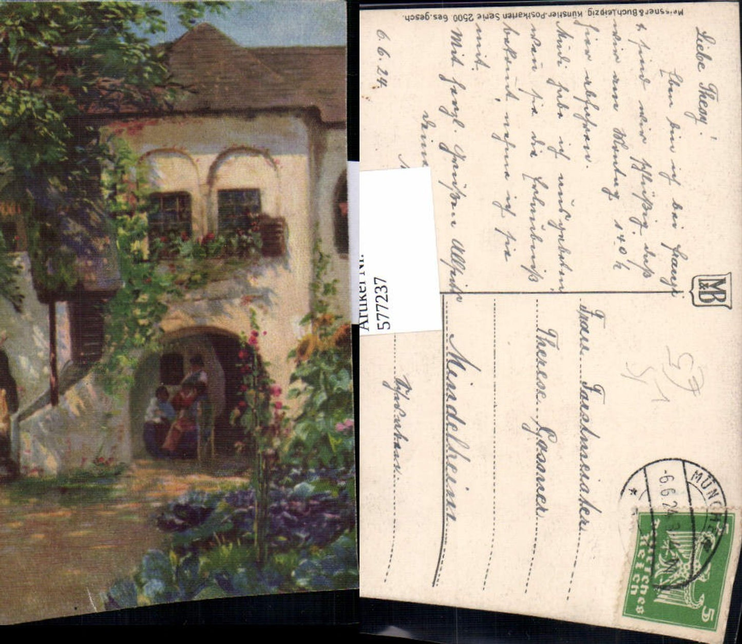577237, Artist AK Meissner & Book 2500 House Scene