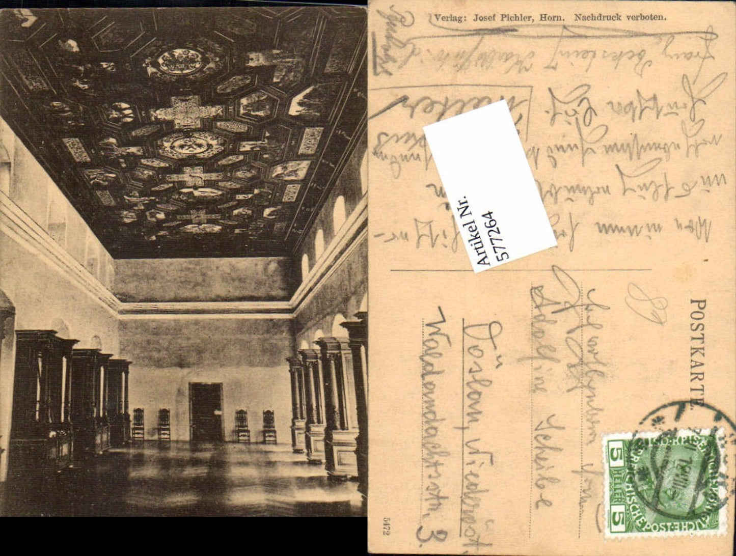 577264,Rosenburg am Kamp Mold b. Horn Rittersaal