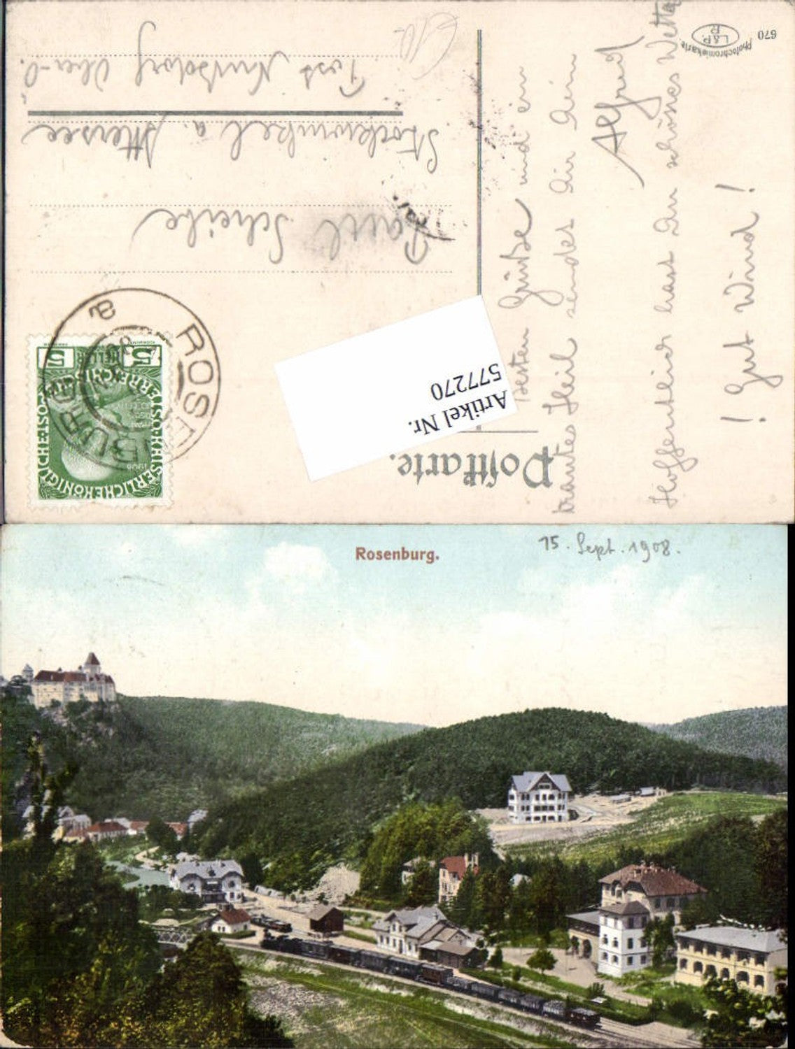 577270,Rosenburg am Kamp Mold b. Horn Bahnhof