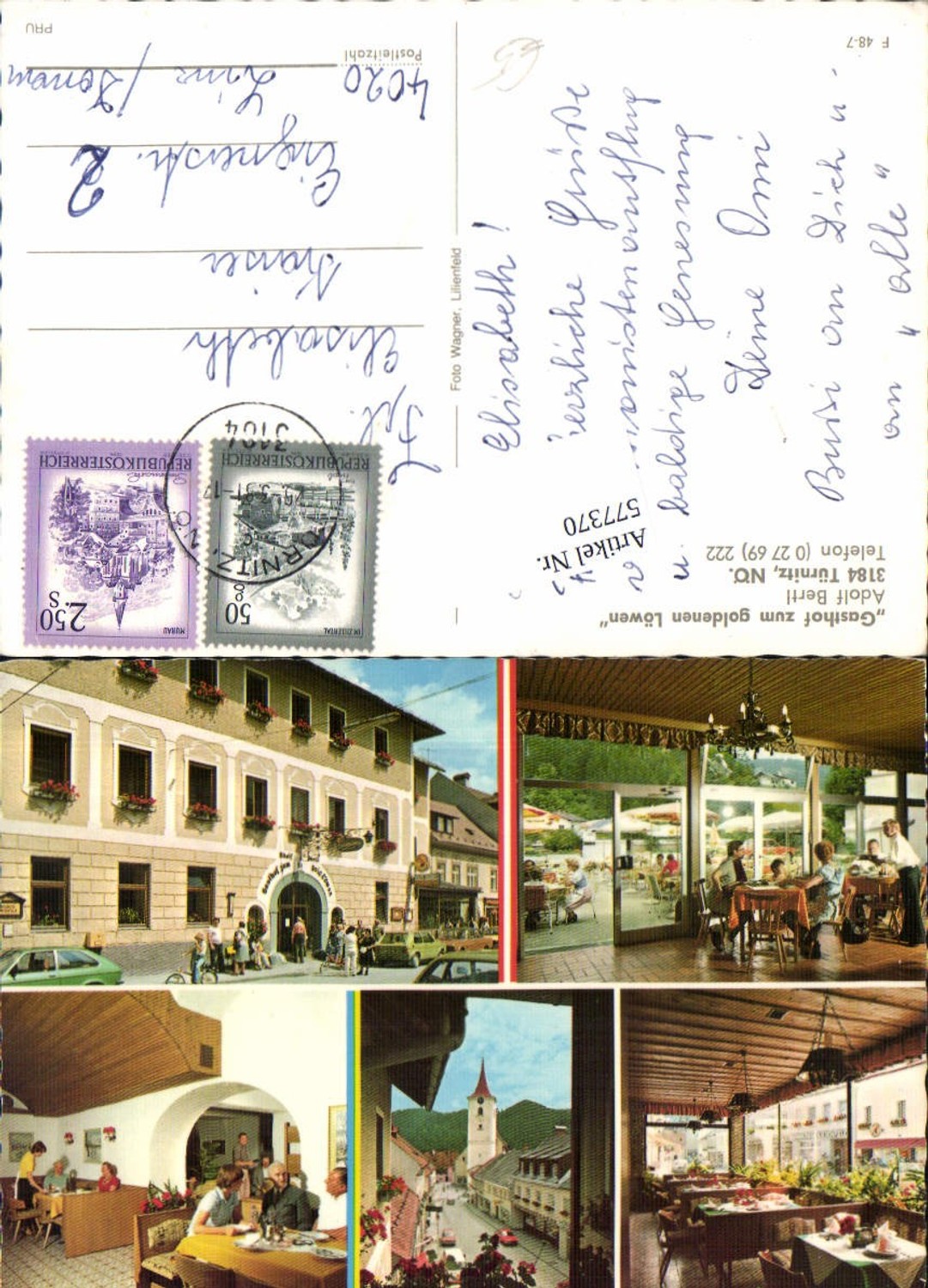 577370,Türnitz Gasthaus Golenen Löwen