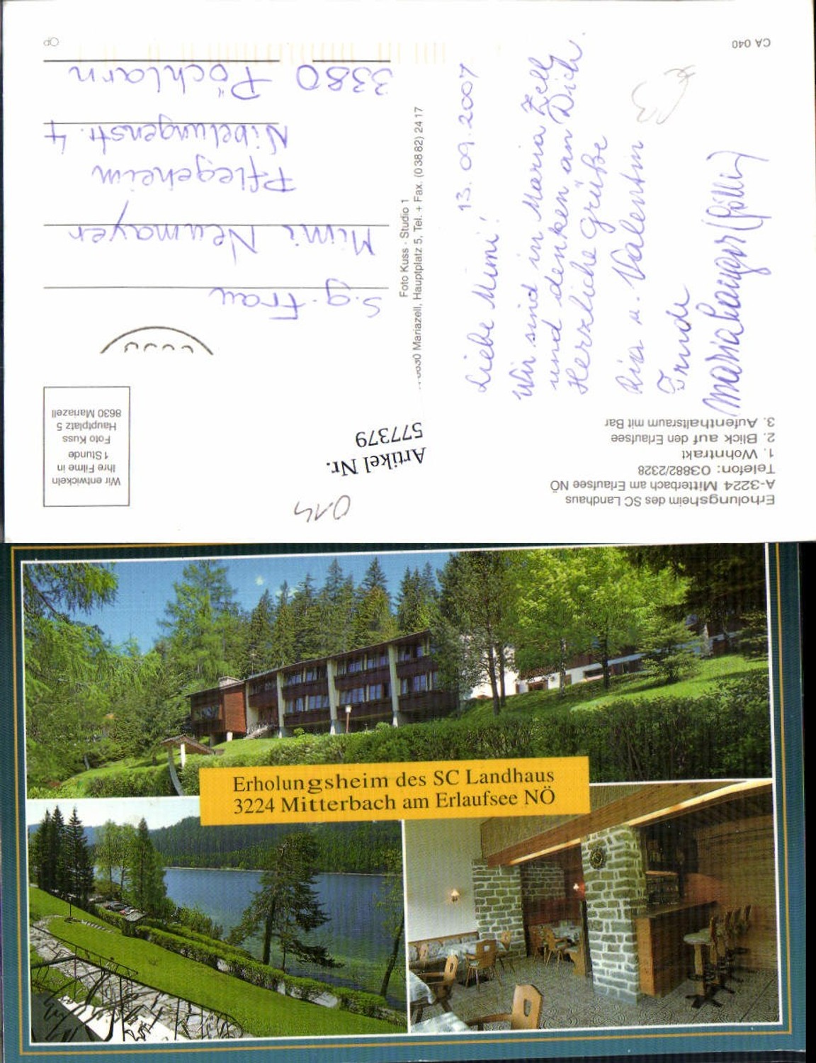 577379,Mitterbach am Erlaufsee annaberg