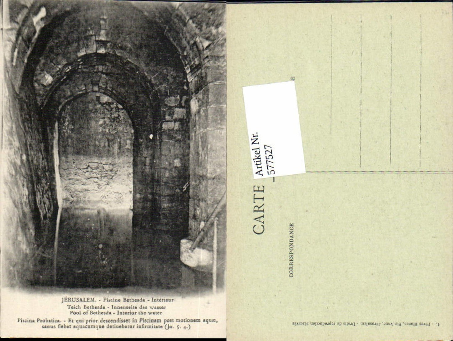 577527,Israel Jerusalem Bethesda Kirche