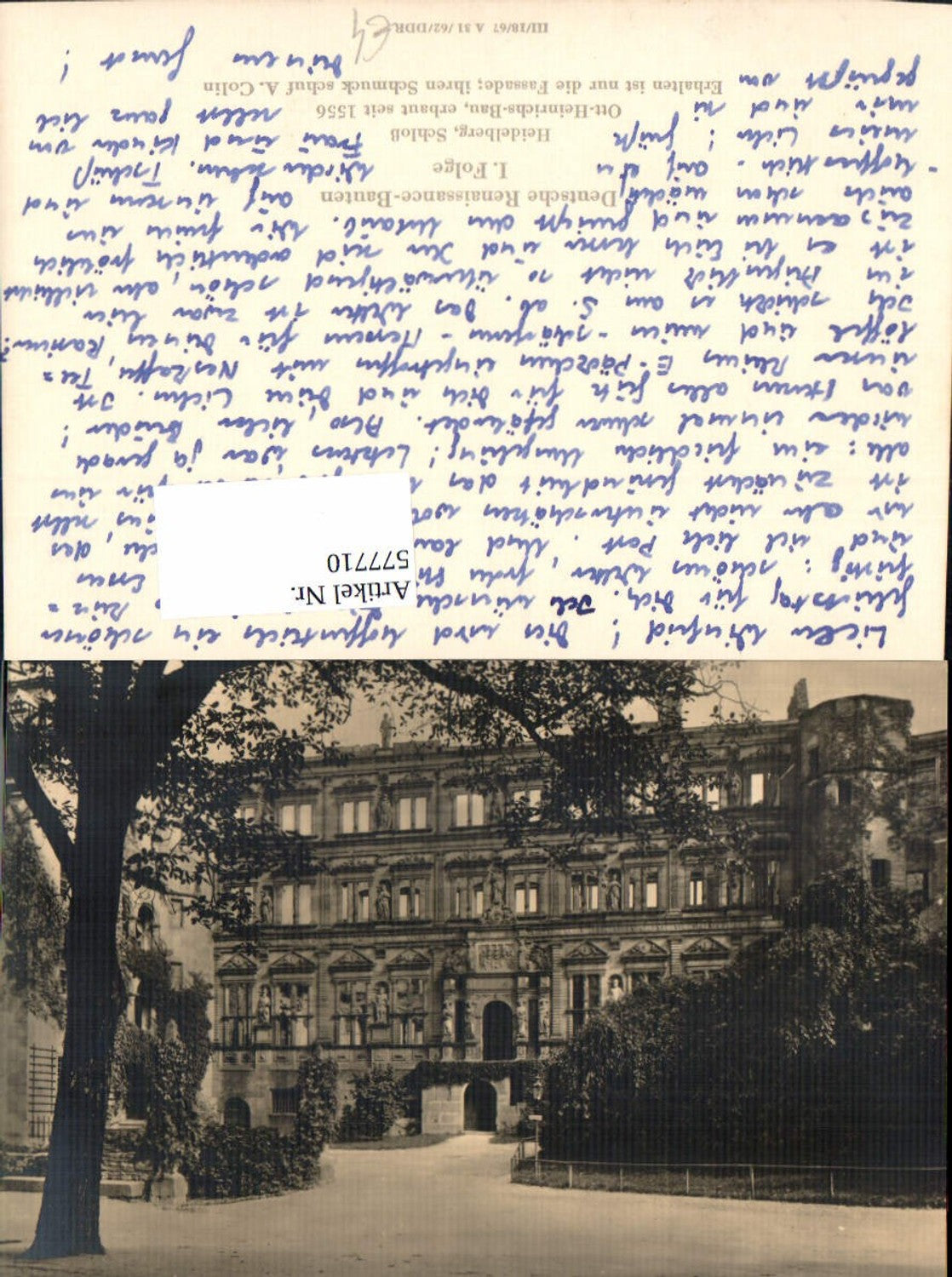 577710,Heidelberg Schloss Eingang
