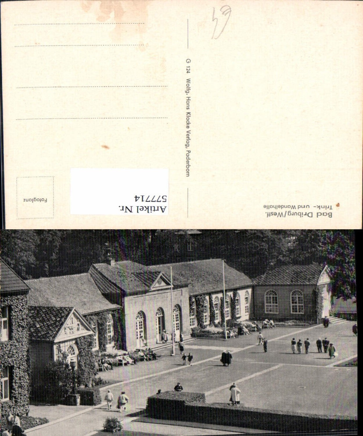 577714,Bad Driburg Trink- u. Wandelhalle