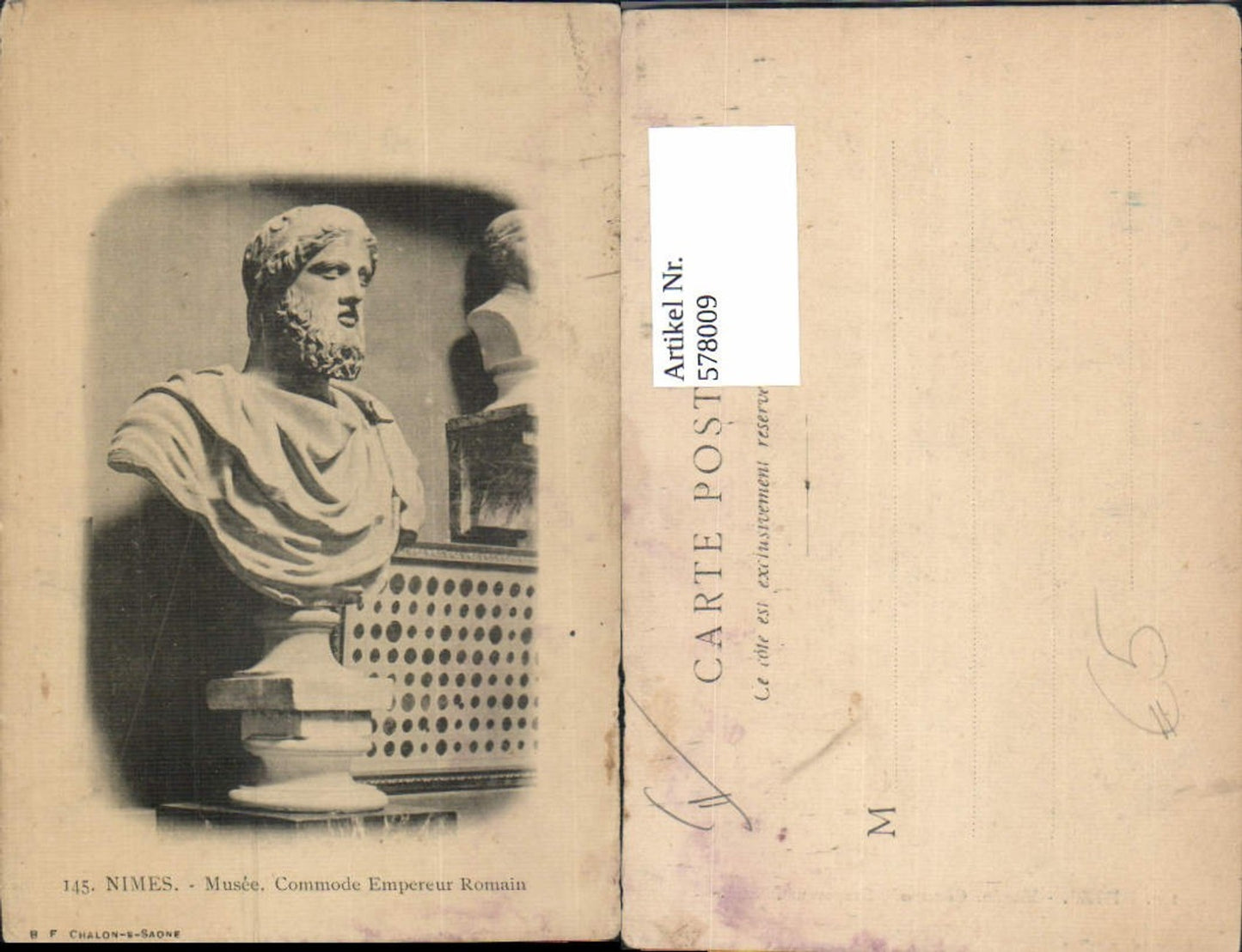 578009,Nimes Musee Commode Empereur Romain Römer Büste Archäologie Ausgrabung