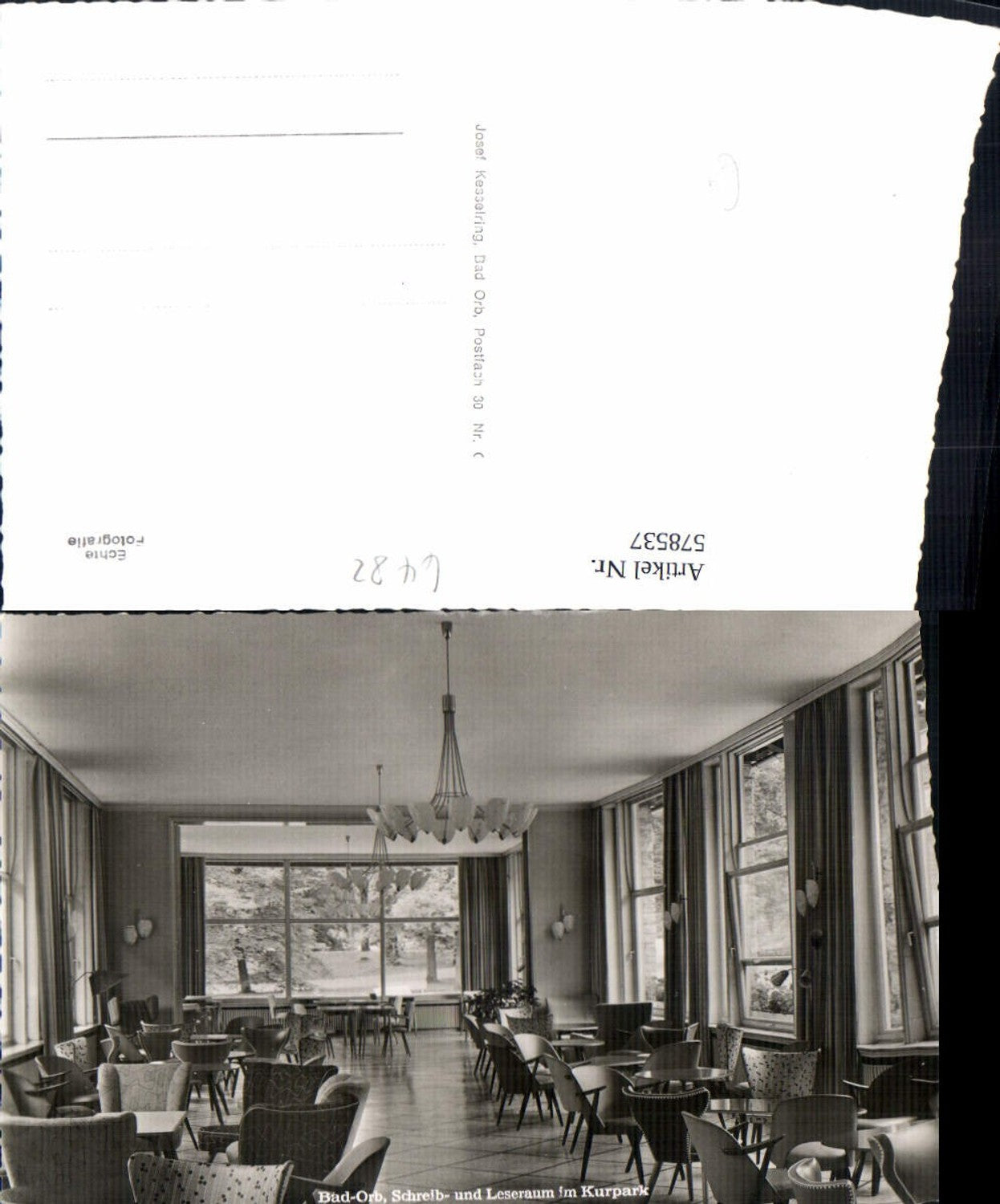 578537,Bad Orb Schreib- u. Leseraum Kurpark Innenansicht