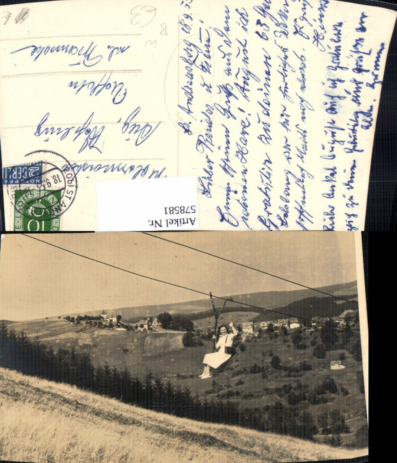 578581,Foto Ak Sankt Andreasberg Braunlage Sessellift