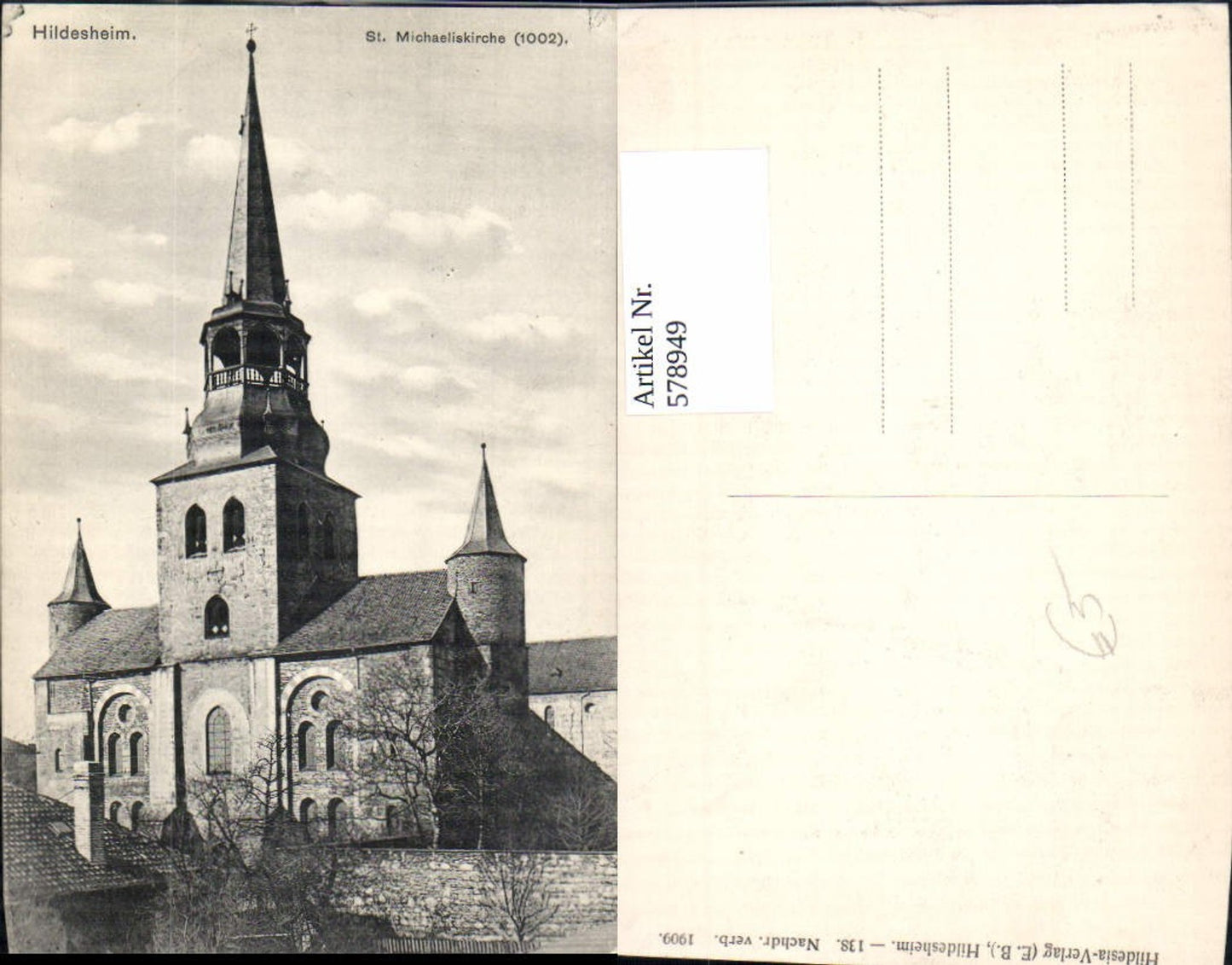 578949,Hildesheim St Michaeliskirche Kirche
