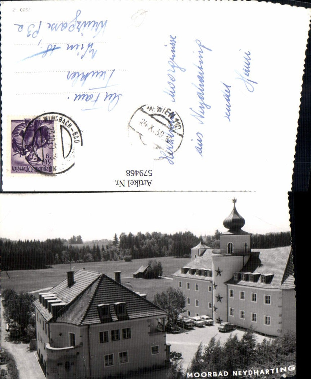 579468,Foto Ak Moorbad Bad Wimsbach-Neydharting