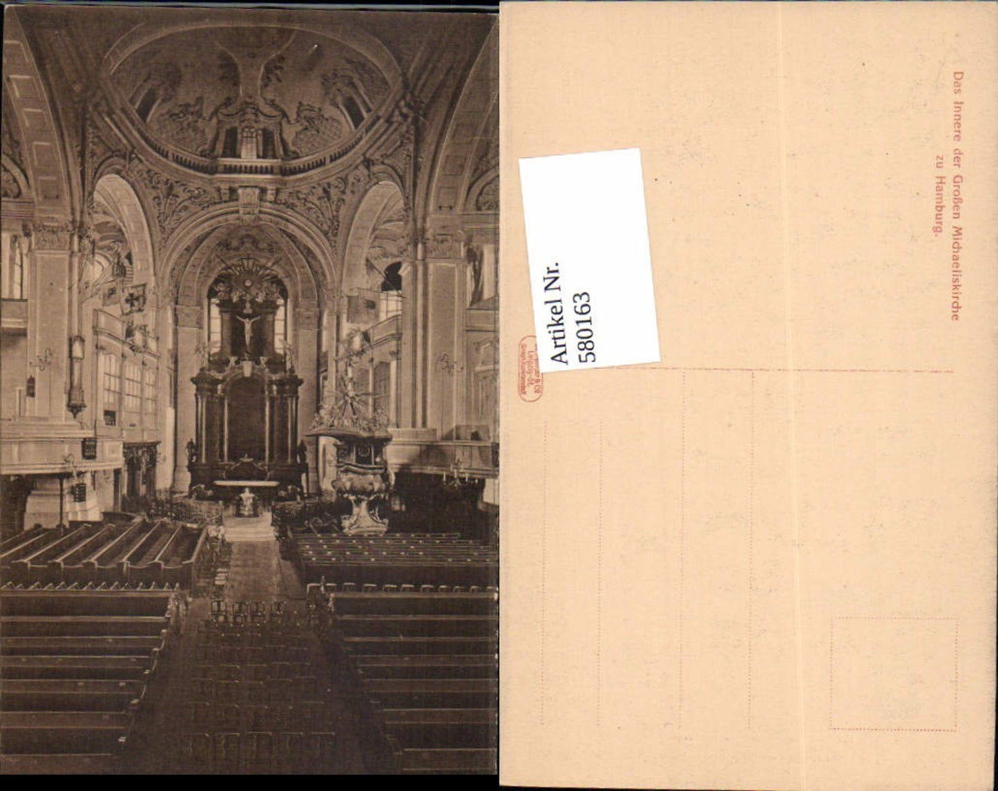580163,Hamburg Michaeliskirche