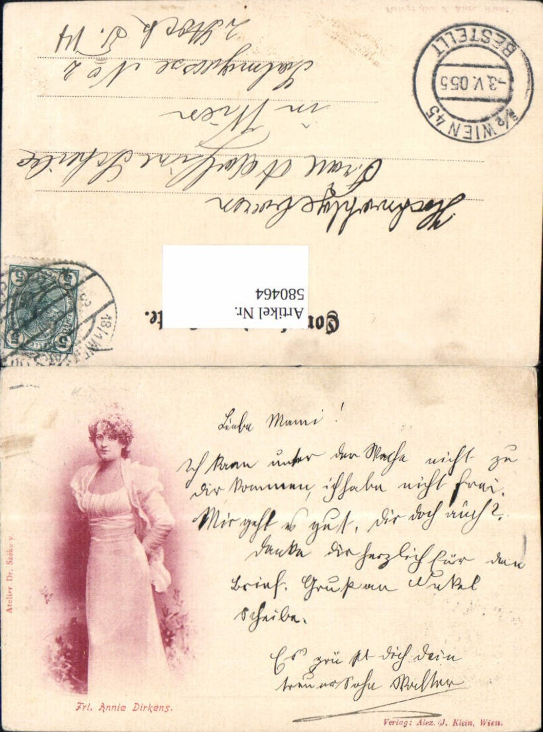 580464,Schauspielerin Annie Dirkens