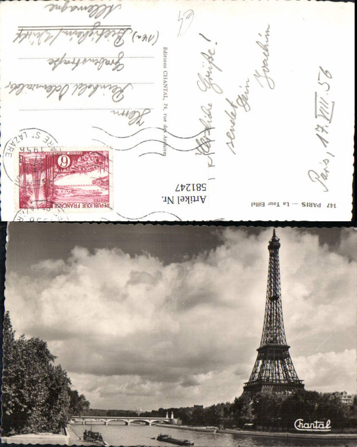 581247, Tower Paris Eiffel Tower La Tour Eiffel Ship Steamer