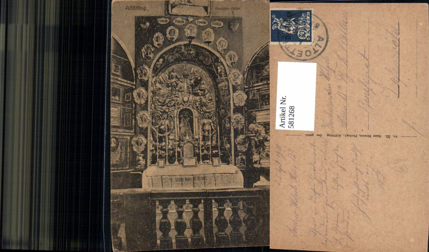 581268,Altötting Gnadenaltar Altar