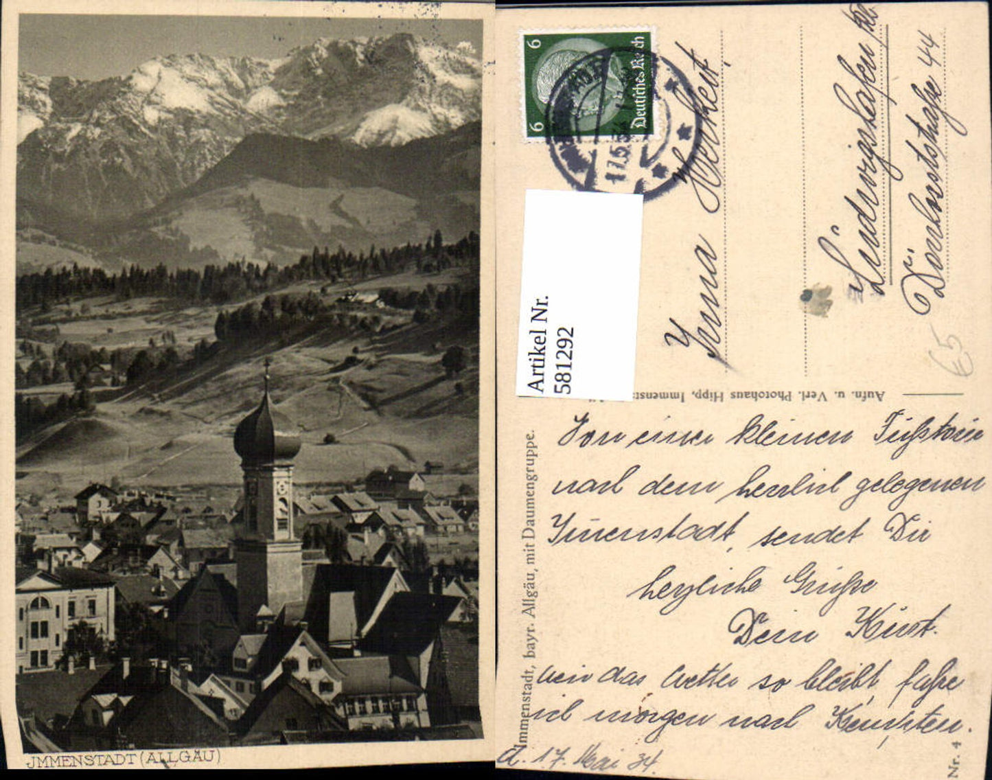 581292,Immenstadt Allgäu Daumengruppe
