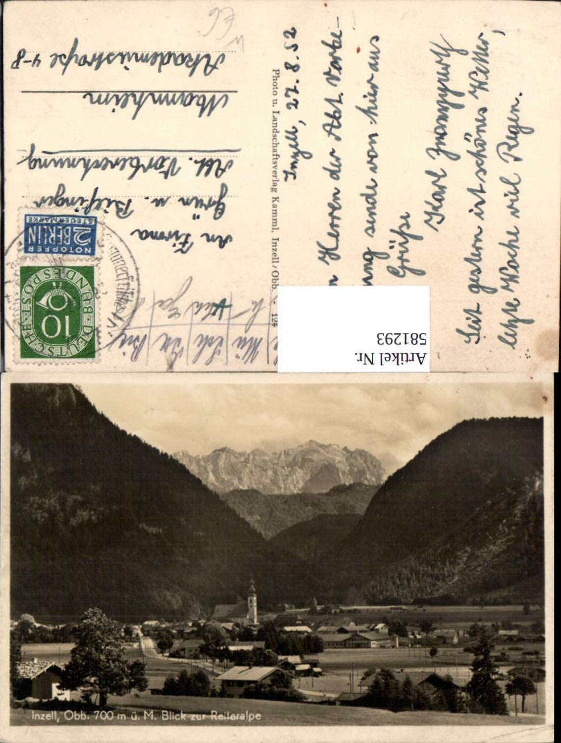 581293,Inzell Blick z. Reiteralpe