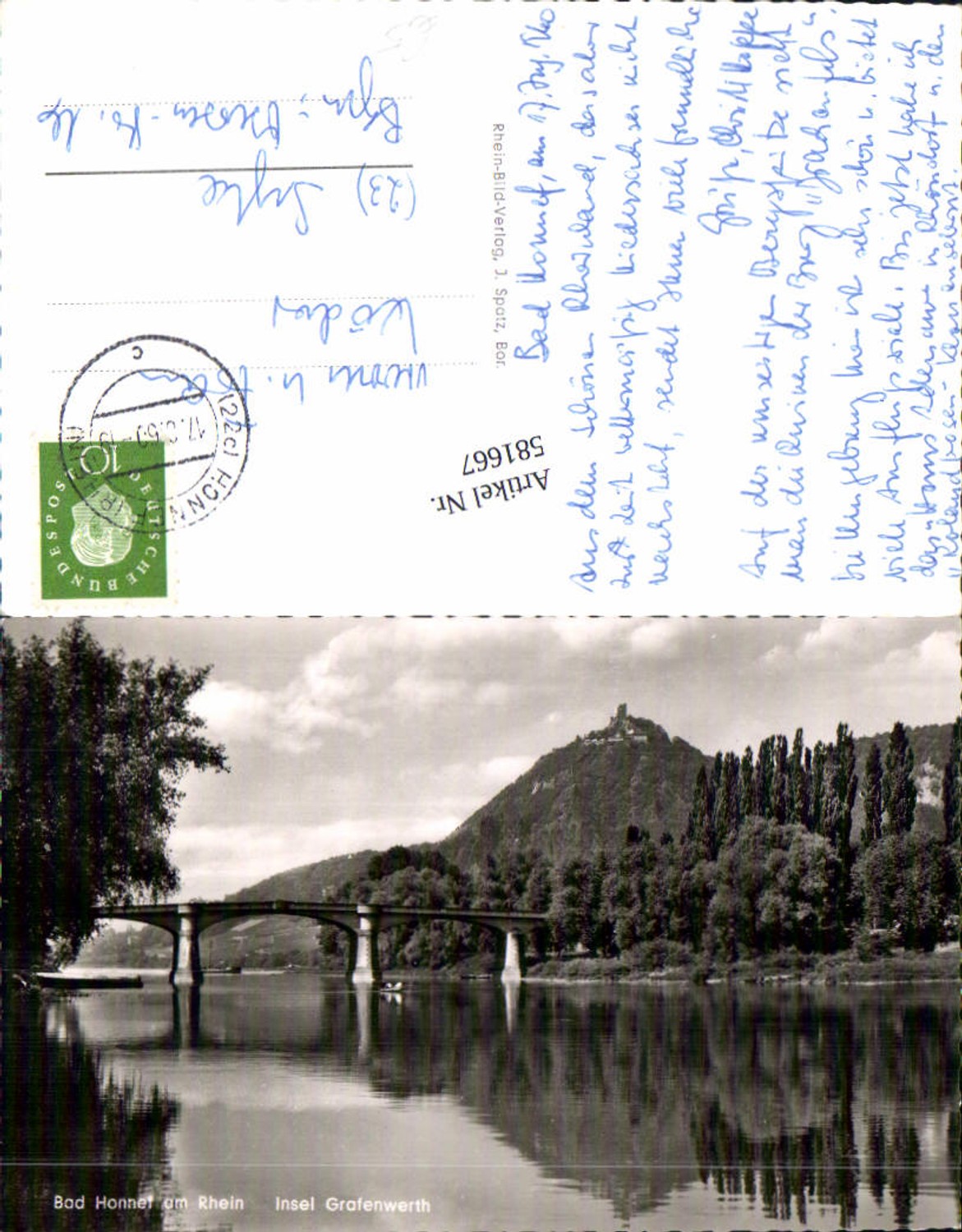 581667,Bad Honnef a. Rhein Insel Grafenwerth