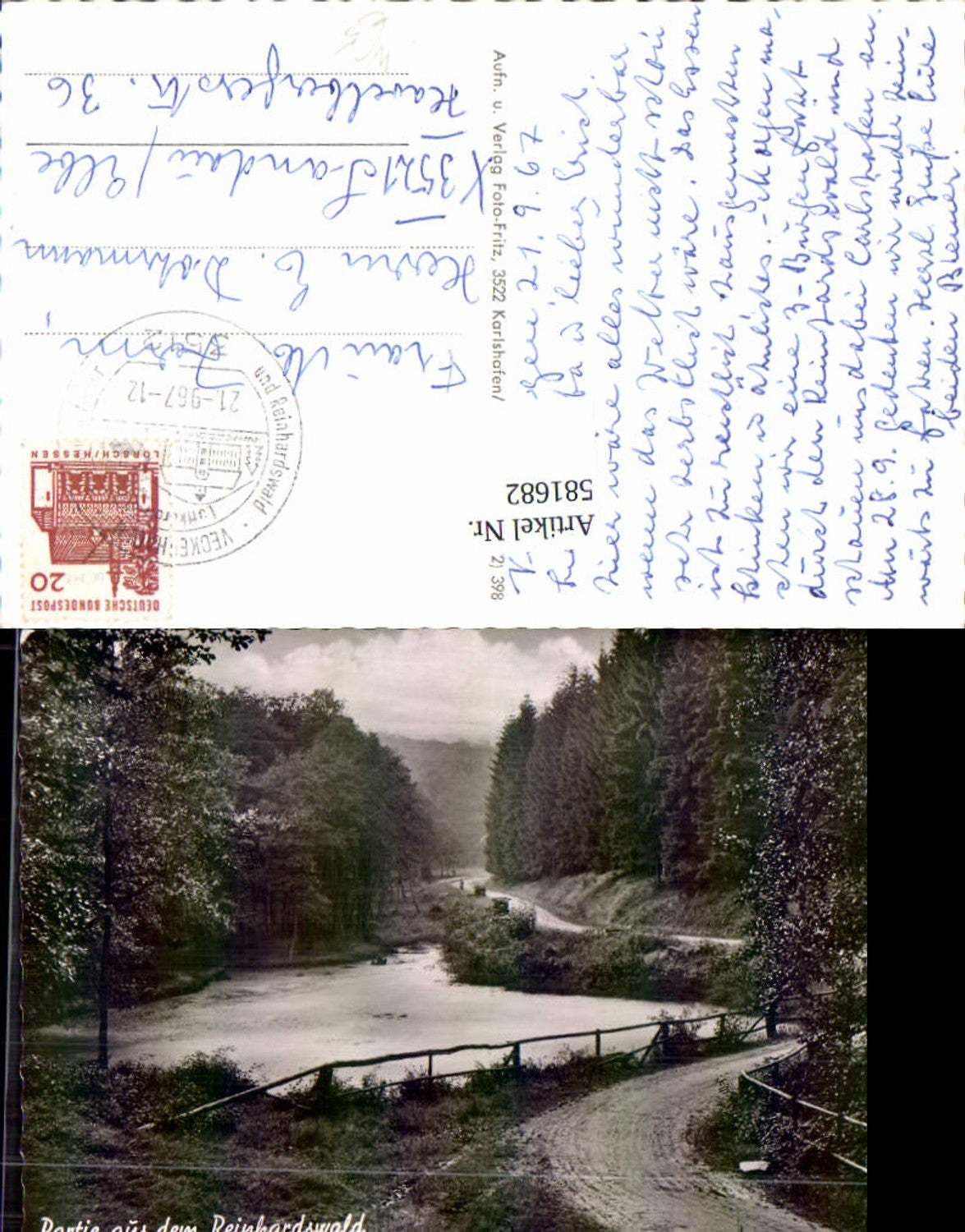 581682,Reinhardshagen Veckerhagen Partie a. d. Reinhardswald