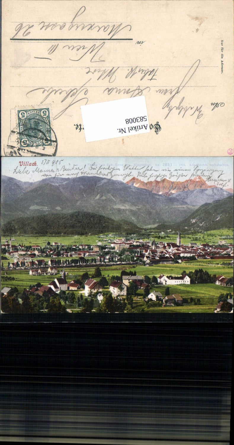 583008, Villach City 1905
