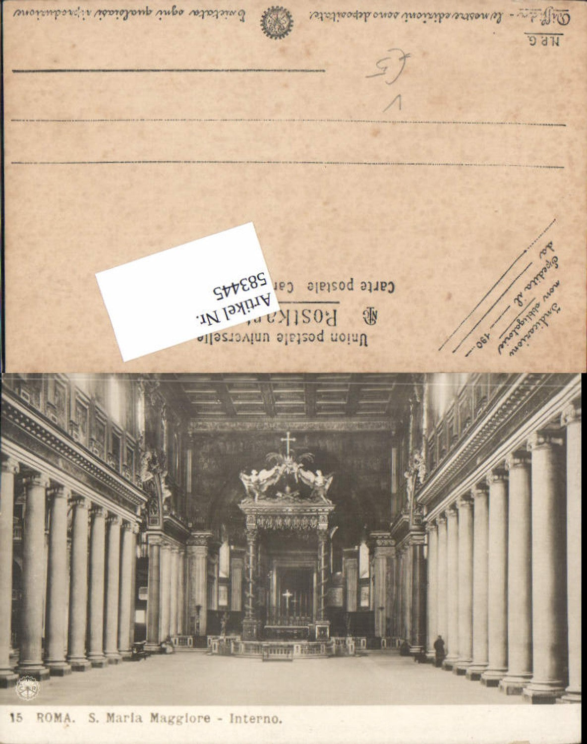 583445,Fotokunst NPG Roma Rom S. Maria Maggiore