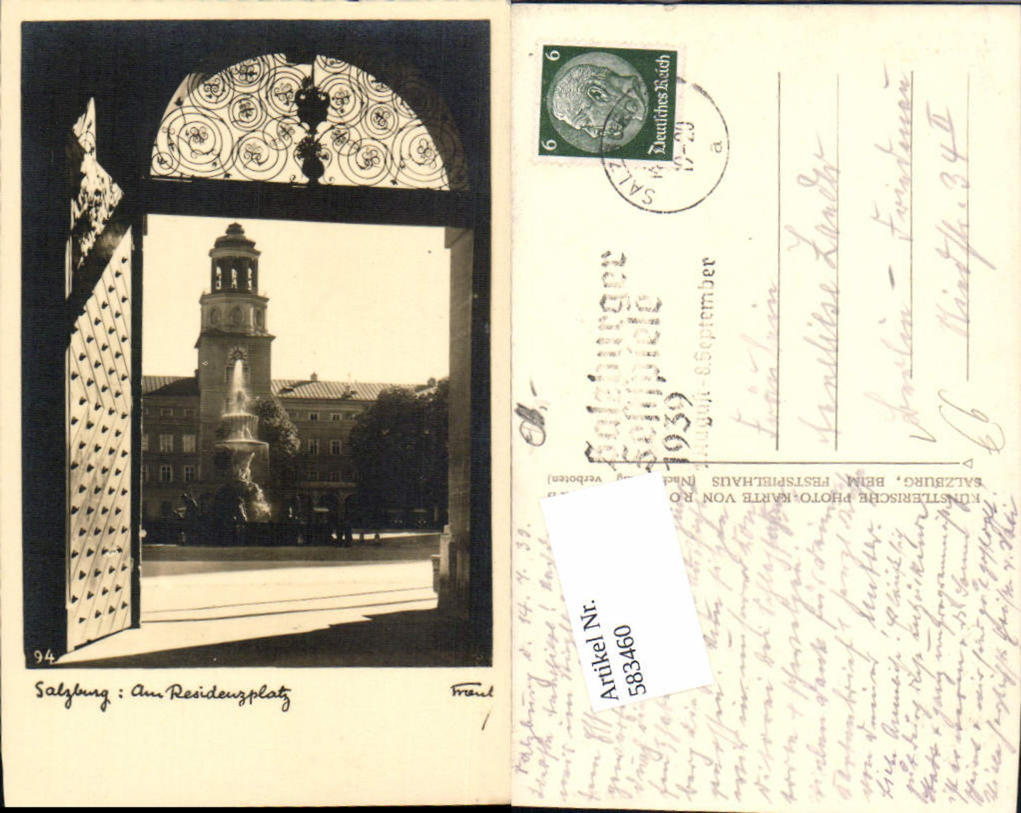 583460,Fotokunst Robert Traub Salzburg 94 Residenzplatz