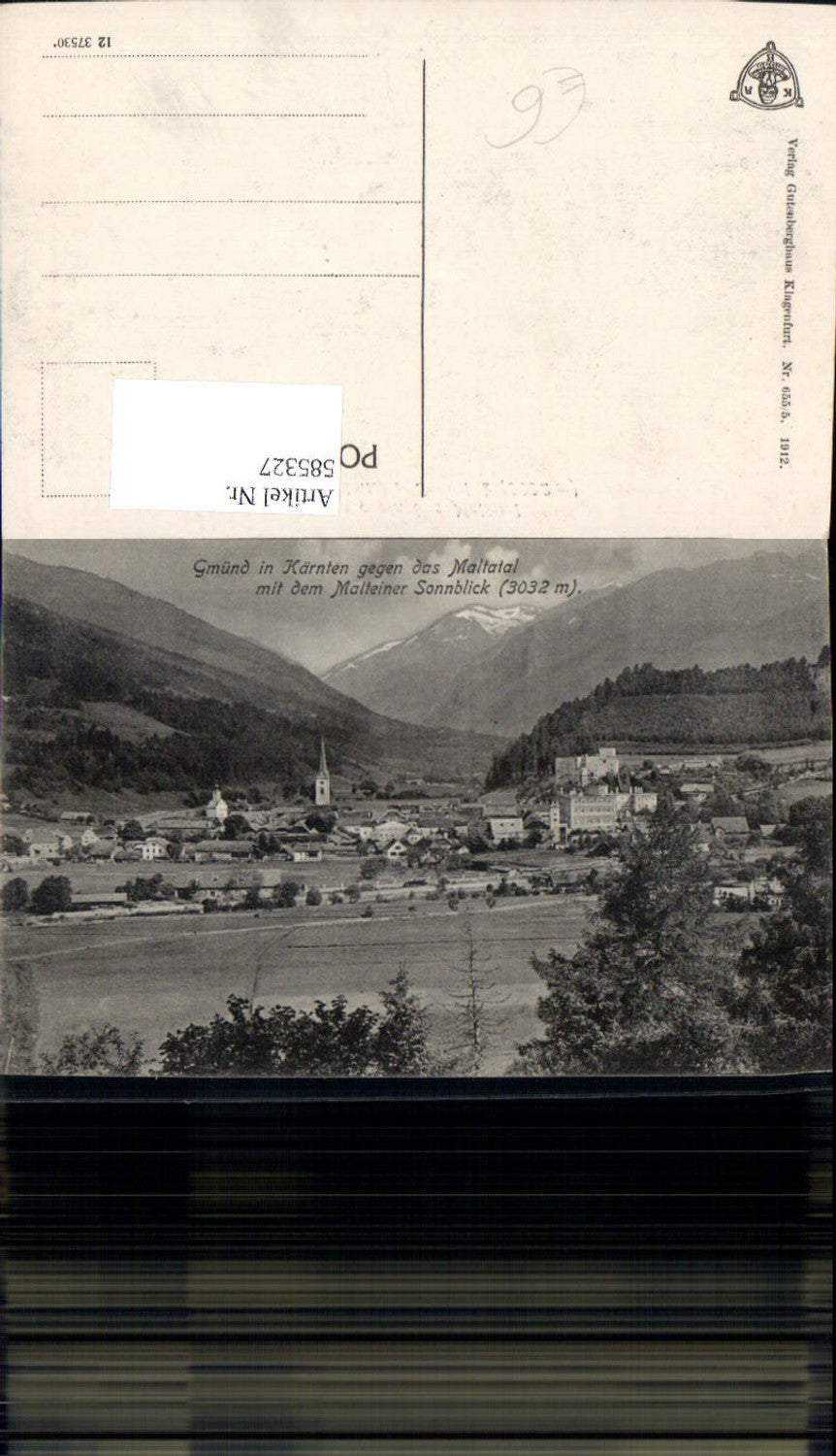 585327, Gmünd i. Carinthia vs. d. Maltatal md Malteiner Sonnblick