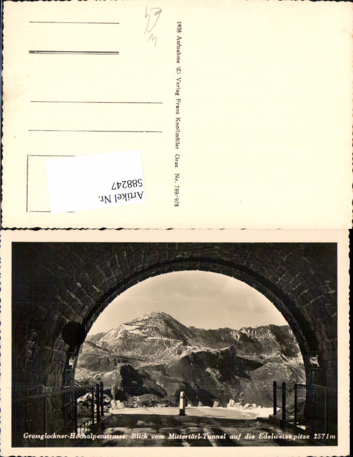 588247,Grossglockner Hochalpenstrasse Heiligenblut Mittertörl Tunnel